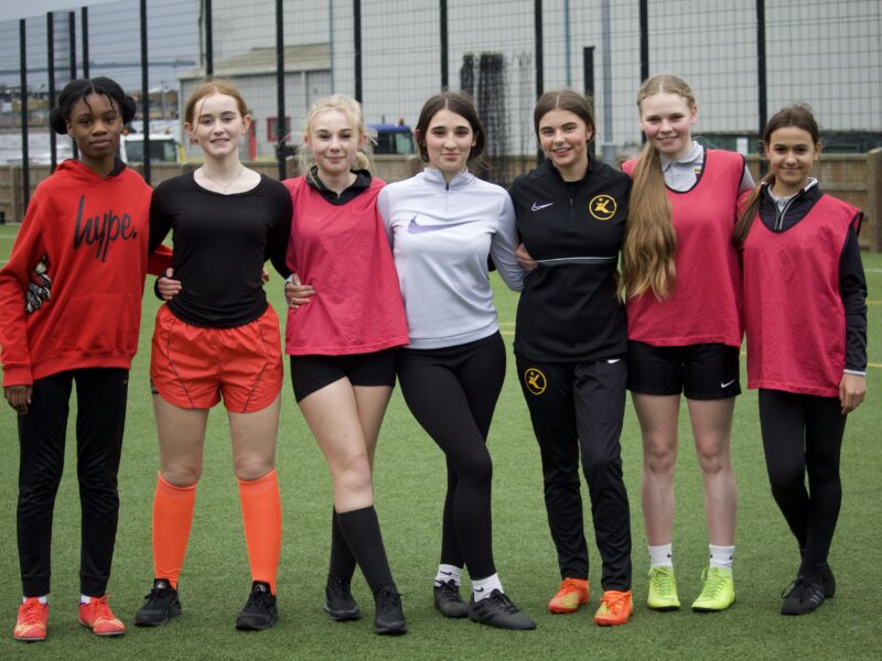 Come join Kinetic Academy Girls’ football & education programme